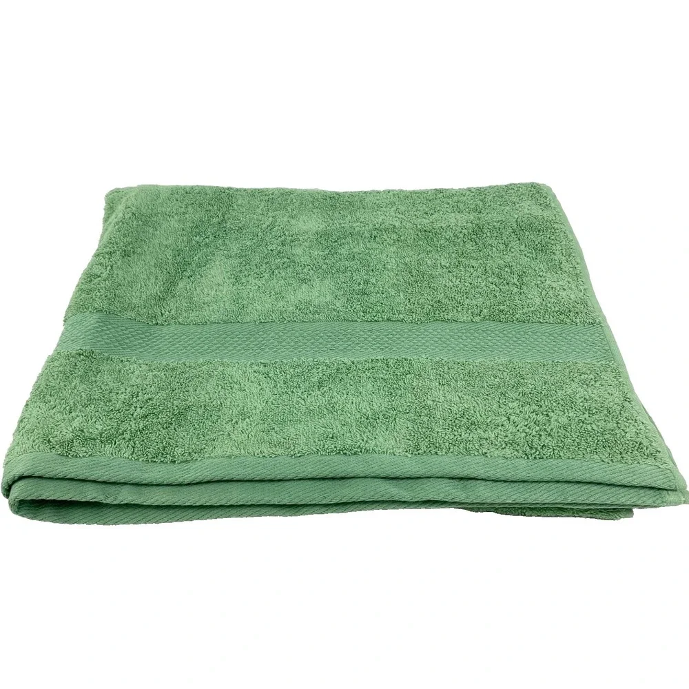 NEW Lands' End Bath Towel XL 30 x 57 Turkish 100% Combed Cotton Absorbent, Green